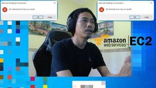 How To Fix Remote Desktop Connection Error On AWS EC2 | mmo tv