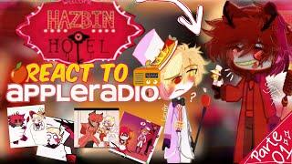 °HAZBIN HOTEL°  reaccionan al RadioApple //  parte 1/? [/ ] //Gacha Nox// ^Arckat_Offcial^