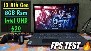 Resident Evil 6 Game Tested on Low end pc|i3 8GB Ram & Intel UHD 620|Fps Test |