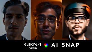 AI SNAP | Runway Gen-1