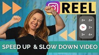 How To Change The Speed Of A Video In Instagram Reels (NO ADDITIONAL APPS NEEDED)