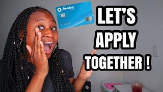 HOW TO APPLY FOR YOUR FIRST CREDIT CARD STEP BY STEP!! | Applying for the Chase Freedom Flex LIVE!!