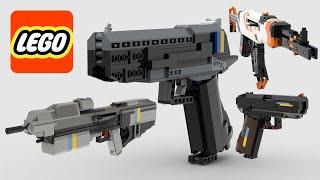 LEGO toy guns reload