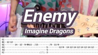 Enemy |©Imagine Dragons  |【Guitar Cover】with TABS