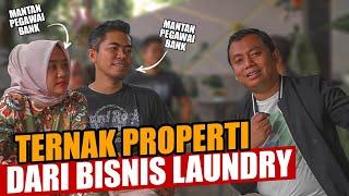 TERNAK PROPERTI DARI BISNIS LAUNDRY? | Bisnis Laundry Pemula | HERI WIDODO Samarinda