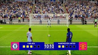 PES 2021 | Chelsea vs Manchester United - Penalty Shootout = Ronaldo vs Lukaku eFootball Gameplay PC