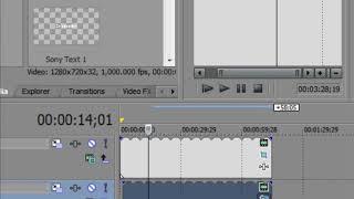 Sony Vegas Studio Lesson #13:  Pan Crop and Track Motion