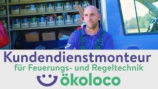 Ein Tag im Leben eines Kundendienstmonteurs für Feuerungs- und Regeltechnik bei Ökoloco