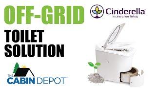 Cinderella Off-Grid Incineration Toilet