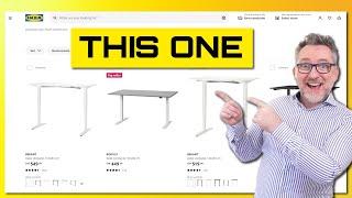 I finally got an IKEA ELECTRIC STANDING DESK in 2022