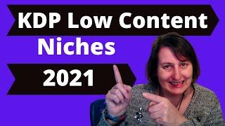 Top KDP Low Content Book Niches for 2021