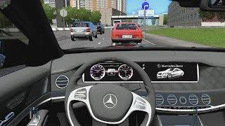 City Car Driving - Mercedes-Benz S63 AMG W222 | Street Racing