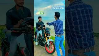 Bhaiya MujheBhiIskiSawari Karni️hai#mt15#r15v4#fypシ゚viral #shortsvideo #comedy#bike#foryou#stunt