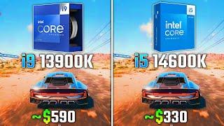 INTEL i9-13900K vs INTEL i5-14600K | Test in 6 Games
