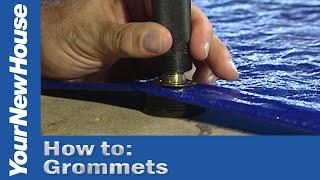 How to Install Grommets - Choosing and Using Tools with Carmen Ciricillo