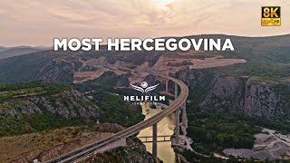 8K Pocitelj - Most "Hercegovina" - HELIFILM