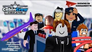 ROBLOX GAME: CABIN CREW SIMULATOR | FULL MOVIE