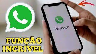 NOVA ATUALIZAÇÃO DO WHATSAPP 2025!! Incrível a função que Chegou