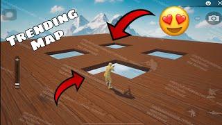 How to make trending fall wow map in pubg mobile | wow map course day 12