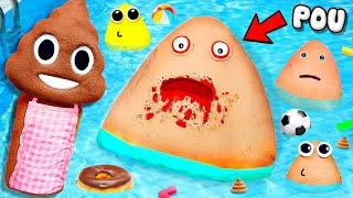 POU REVENGE - POOP VS POU (Pool Party)