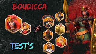 Rise of Kingdoms ~ Boudicca/YSG vs Infanterie