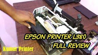 Epson l 380 full review || How to repair epson l 380 printer | Epson printer problem