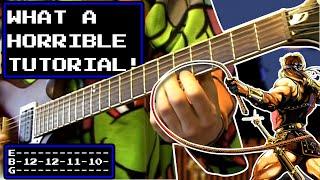 How to Play Vampire Killer from Castlevania on Guitar