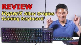 Review: HyperX Alloy Origins Gaming Keyboard - Uses All New (non-Cherry) Switches