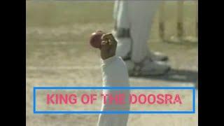 *RARE FOOTAGE* Saqlain Mushtaq  DOOSRA bowling Ridley Jacobs with an AMAZING DOOSRA