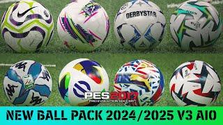 PES 2017 NEW BALL PACK 24/2025 V3 AIO FOR ALL PATCH