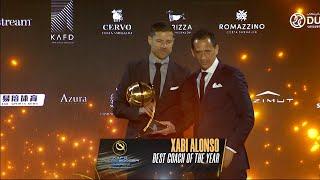 Xabi Alonso awarded with Best Coach Award