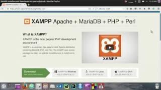 Installing XAMPP on Ubuntu 16.04 Xenial Xerus