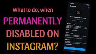 HOW TO RECOVER A „PERMANENTLY DISABLED“ INSTAGRAM ACCOUNT | META VERIFIED METHOD