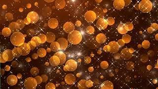 Golden Particles Shiny Loop Background Video | Golden Particles Background HD