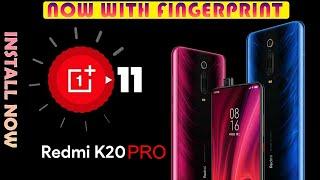 REDMI K20 PRO OXYGEN OS 11 |  FINGERPRINT FIXED  | EASIEST INSTALL GUIDE | SMOOTH FLUID & FAST
