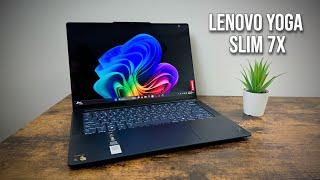 Lenovo Yoga Slim 7x - Unboxing, Setup and Features!