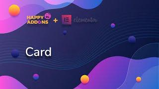 Card | Happy Addons FREE for Elementor