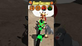 Ramp Test of All Characters in Indian Bike Driving 3D #gaming