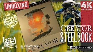 Gareth Edwards’ The Creator 4K UltraHD Blu-ray steelbook Unboxing