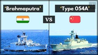 Comparative Analysis: India's INS Brahmaputra vs China's Type 054A Frigate