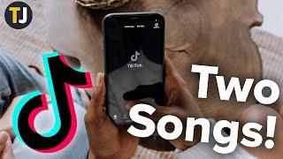 How to Add Two Songs to a  SingleTikTok Video!