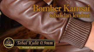 Lagi Trend Jaket Kulit Asli 09 Khas Garut Desain Bomber Kamsai