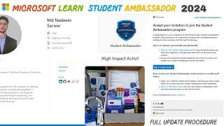 Microsoft Learn Student Ambassador 2024 | How to apply MLSA | Discord Challenge | Full Procedure