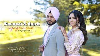 BEST ENGAGEMENT HIGHLIGHTS 2023 | NAVNEET & AMRIT| KUMAR WEDDING PHOTOGRAPHY || SAI DJ INDY