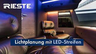 RIESTE Lichtplanung der Zeppelin Nightliners