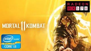 Mortal Kombat 11 Gameplay on i3 3220 and RX 570 4gb (Ultra Setting)