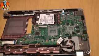 HP Pavilion dv6 Разборка и чистка ноутбука. Сделай сам