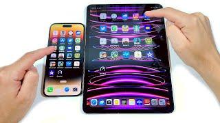 iPhone 14 Pro Max vs iPad Pro 11 Speed Test