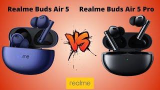 Realme Buds Air 5 vs Realme Buds Air 5 Pro