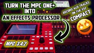 Turn MPC One+ into an Effects Processor! + Record X32 AUX Tracks!